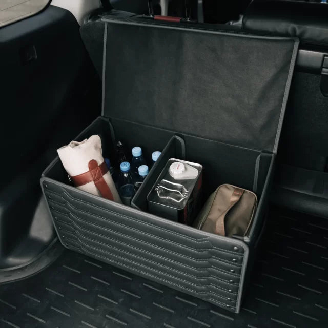 40L Foldable Trunk Organizer With Magnetic Lid